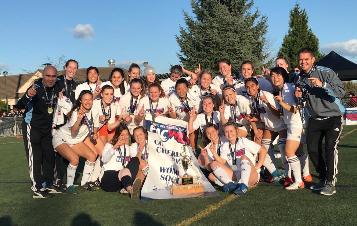 VIU Mariner Women PACWEST 2019 Champions VIU Mariners Soccer Teams Heading to Nationals