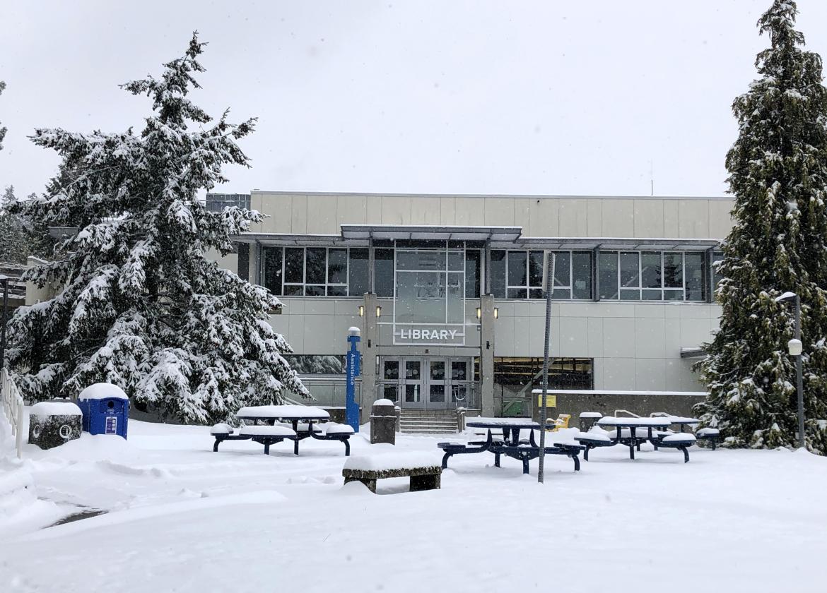 snow day at VIU